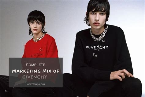 givenchy customer age|givenchy marketing mix.